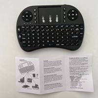 Clavier sans fil mini I8 2,4 GHz rétroéclairé avec pavé tactile, souris volante I8, clavier rétroéclairé pour Android TV Box, vente chaude