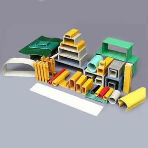 Profilé en plastique renforcé de fibre de verre (PRFV) sur mesure, pultrusion, finition lisse, service de découpe disponible - Product Image 1