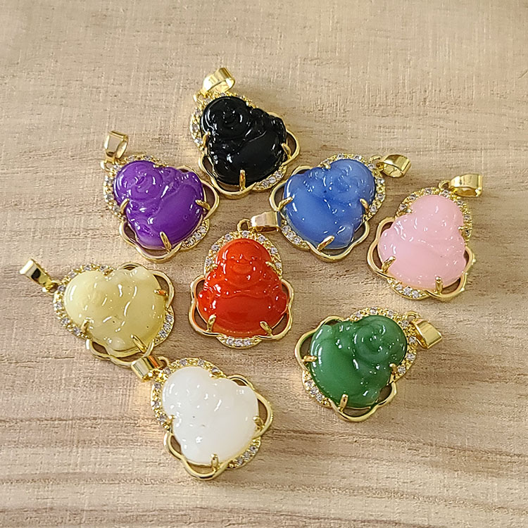 【綺麗 14K】翡翠 デザインペンダント 綺麗 14K】翡翠 デザインペンダント