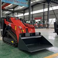 Mini-Raupenlader XC1100 Kompakter Diesel-Tracklader mit Vertikallift für Bau- und Villengartenarbeiten