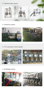 Réacteur multifonctionnel en verre gainé de 50L Moteur 220V Contrôle précis de la température Bouilloire de réaction à levage et inclinaison intégrée - Product Image 4