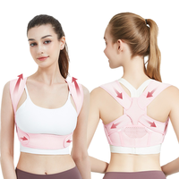 Correcteur de posture de clavicule réglable pour hommes et femmes orthèse de soutien confortable pour la protection du dos pour la correction