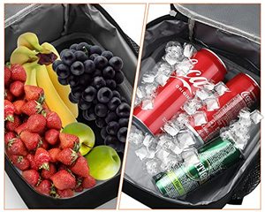 Boîte à lunch isotherme imperméable pour homme, sac à lunch réutilisable pour homme, adulte, femme - Petite boîte à lunch isotherme - Product Image 6