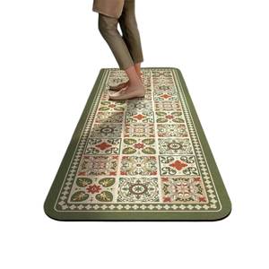 Vintage Kitchen Mat Diatomaceous Earth Carpet Easy Clean Dirt-resistant <strong>Water</strong> &amp; Oil Absorbent Non-slip Cushioned Soft <strong>Wholesale</strong> - Product Image 5