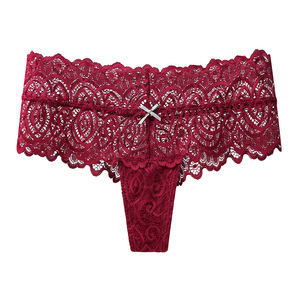 <strong>Seamless</strong> <strong>Underwear</strong> <strong>Women</strong> Pack Thongs for <strong>Women</strong> No Show Sexy Breathable Panties Ladies Lace Thong - Product Image 4