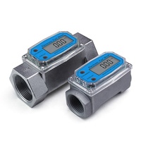 Débitmètre électronique numérique à turbine ESMWL-25/40/60 à bas prix pour méthanol, diesel, essence, kérosène avec alliage d'aluminium