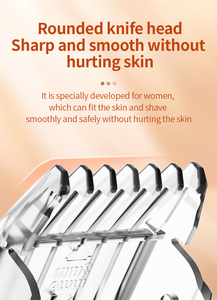 <span class=keywords><strong>Rasoir</strong></span> bikini à double tête à marque privée 2026, tondeuse électrique pour l'épilation des femmes, aisselles, jambes, bras, corps, <span class=keywords><strong>visage</strong></span> - Product Image 5