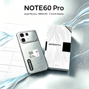 Téléphone de bureau Note 60 Pro, écran 7,3 pouces, 16 Go + 1 To, 108 MP, reconnaissance faciale, empreinte digitale, batterie longue durée, téléphone 5G - Product Image 3