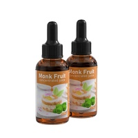 OEM Pure Monk Fruit Vloeibare Druppels Zero Calorie Suiker Vrij Monk Fruit Extract Vloeibare Druppels Supplement