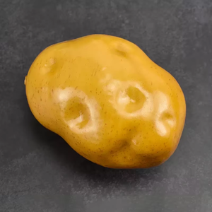 Nouvelle Décoration de Pomme de Terre Artificielle Réaliste en Mousse et Plastique pour la Maison, la Cuisine, les Fêtes, Halloween, Thanksgiving - Product Image 1