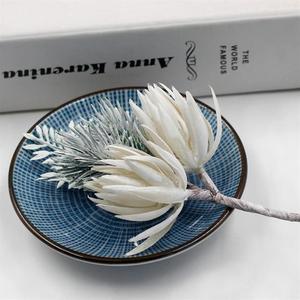 Artificial Flowers Pine Grass Flower Wedding Party Decoration DIY Craft <b>Scrapbook</b> Christmas - Product Image 2