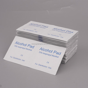 Toallitas Desinfectantes con <span class=keywords><strong>Alcohol</strong></span> Isopropílico al 70%, con Logotipo Personalizado OEM, No Tejidas, Estériles, Envueltas Individualmente, 3x6cm - Product Image 3
