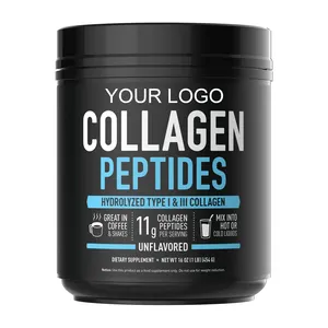 Hydrolysiertes Kollagen Peptide Powder Supplement ideal für gesunde Gelenke und knochen freundliche Ernährungs mischung in Getränken für Frauen