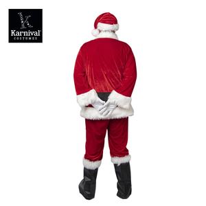 ODM vente en gros de tissu lourd de haute qualité <span class=keywords><strong>Costume</strong></span> de père Noël pour hommes <span class=keywords><strong>Costume</strong></span> de père Noël adulte chaud - Product Image 4