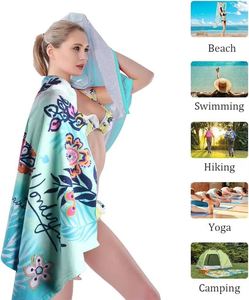 100% Cotton Double-sided Looped Terry <b>Large</b> Oversize High Quality Custom Soft and Delicate Beach <b>Towel</b> - Product Image 4