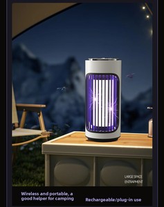 Nouvelle Lampe Anti-Moustiques Portable Rechargeable, Répulsif Moustiques et Tue-Mouches LED pour la Maison, le Jardin et le Camping - Product Image 3