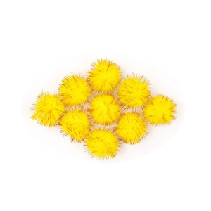 Pompon Ilan Bolita 0,8 cm Colore Oro per Decorazioni Artigianali - Product Image 1