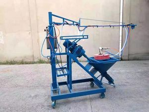 Máquina Móvil de Pulverización y Mezcla de <span class=keywords><strong>GRC</strong></span>, Equipo de Pulverización de Cemento Reforzado con Fibra de Vidrio - Product Image 2