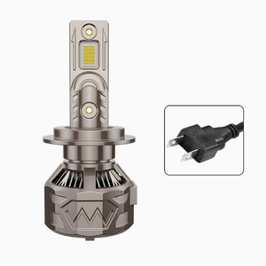 Dual Copper Tube Car Headlight Modification F70 H7 Headlight High and Low Beam Integrated Headlight - Product Image 1