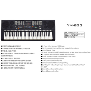 YONGMEI strumento musicale pianoforte 61 tasti pianoforte digitale portatile elettronico digitale tastiera di pianoforte con bluetooth Connect - Product Image 2