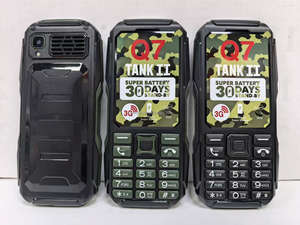 Teléfono <span class=keywords><strong>Móvil</strong></span> 3G <span class=keywords><strong>con</strong></span> Doble Tarjeta SIM, Resistente al Agua y a los Golpes, <span class=keywords><strong>con</strong></span> Teclado LCD y Botones <span class=keywords><strong>para</strong></span> Personas <span class=keywords><strong>Mayores</strong></span> en Español, Alemán y Francés - Product Image 3