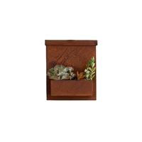 Petite boîte aux lettres en métal boîte aux lettres extérieure murale