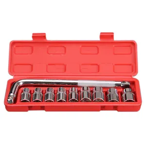 Wasserdichte Kunststoff-Multifunktions-Home-Hardware-Kit Haushalts-Toolbox dedizierte Werkzeuge 10PCS