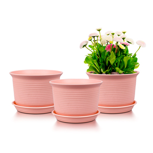 Macetas <span class=keywords><strong>de</strong></span> Plástico Ecológicas y Resistentes <span class=keywords><strong>de</strong></span> Gran Tamaño para Interiores y Balcones, Ideales para Pothos, Rosas y Suculentas - Product Image 1
