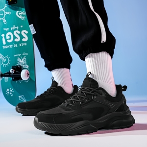 Nouvelles chaussures de <span class=keywords><strong>sport</strong></span> décontractées à la mode et polyvalentes pour hommes, chaussures à semelles épaisses, légères, respirantes et à la mode - Product Image 4