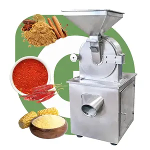 Masala Plant Spice Grind Multifuncional Harina Hoja de yuca Molino de canela Máquina con sistema de enfriamiento