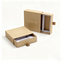 Boîte d'emballage de parfum personnalisée en matériaux recyclés avec doublure en éponge, tiroir simple en papier rigide rose pour flacon d'huile de 10 ml pour petit échantillon