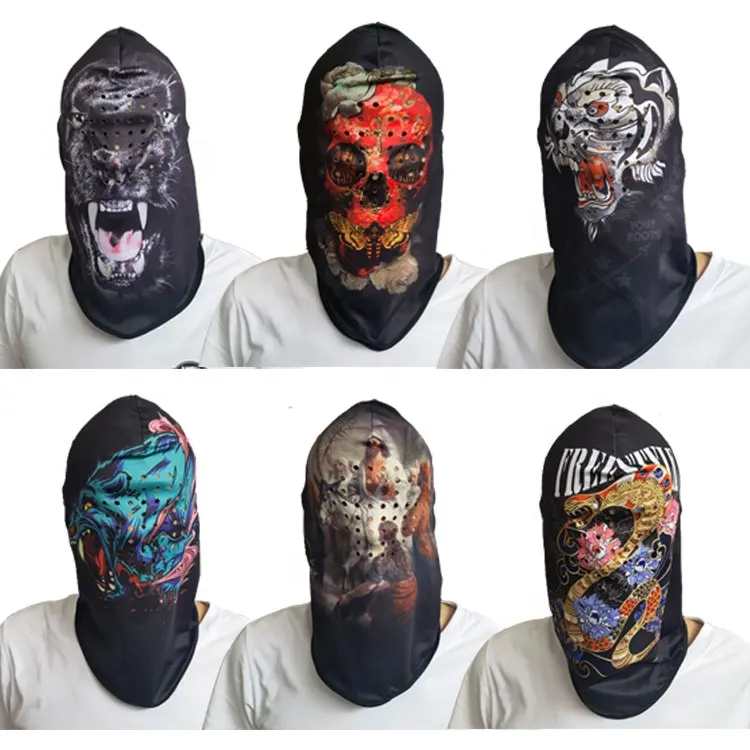 Mode benutzer definierte Druck Kanye Maske neue Stile niedrig MOQ Hot Selling Kanye West Maske weiche atmungsaktive Sturmhaube