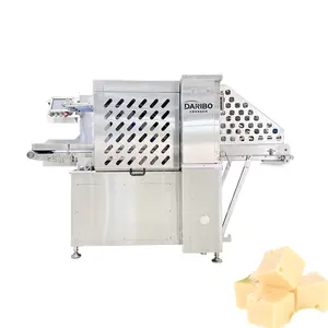 Grand équipement industriel de découpe de fromage de Roquefort Machine à trancher le fromage congelé de grande capacité Coupe-fromage de parmesan