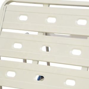 Cama de cabecera médica de acero inoxidable con descuento de 2 camas de hospital manuales - Product Image 2