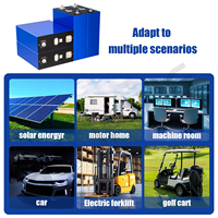 En stock, batterie Sunwoda 3.2v 314ah Lifepo4, batteries prismatiques, barre de connexion soudée, vis, qualité solaire, plus de 10000 cycles, livraison DDP