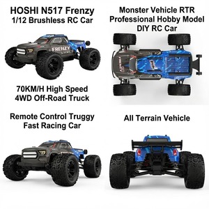 Camioneta RC HOSHI N517 Frenzy 1:12 4WD sin Escobillas, 70KM/H, Alta Velocidad, Grado Hobby, Todoterreno, Envío Directo, 2 Baterías (Stock en EE. UU.) - Product Image 4