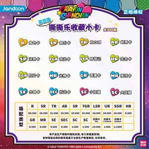 การ์ดสะสมชินจัง 6 กล่อง ขายส่ง ชุดที่ 4 การ์ดขูดลาย ของเล่นสะสมสำหรับเด็ก - Product Image 5
