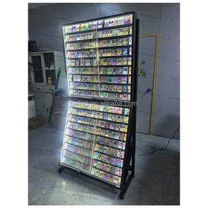 Vitrine de Cartes à Collectionner Simple Face avec Lumière LED, Personnalisée en Usine pour Cartes de Sport & Baseball Gradées - Product Image 1