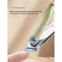 Kit professionnel de coupe-ongles 3 pièces, coupe-ongles portables pour les pieds, coupe-ongles en acier inoxydable, ensemble d'outils de soin des ongles pour hommes et femmes
