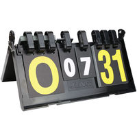 Tableau de scores manuel portable en plastique de haute qualité avec chiffres (convient pour le cricket, le football, le basketball, etc.) par Fuxuan
