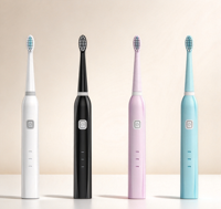 Brosse à dents électrique sonique étanche IPX, rechargeable par Type-C, 6 modes de fonctionnement pour gencives sensibles, longue autonomie