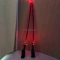 Épée de samouraï lumineuse à fibres optiques, katana LED, accessoire de cosplay pour spectacle de scène, spectacle de danse, festival, fête, événement