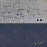 Matériaux de réparation de routes en béton, système à trois composants, restauration des défauts de chaussée et rénovation des surfaces