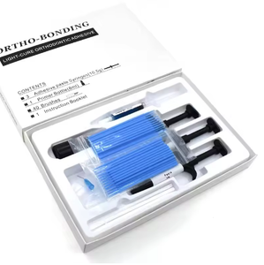 Pâte adhésive orthodontique <span class=keywords><strong>pour</strong></span> brackets dentaires, kit adhésif auto-durcissant et photopolymérisable, pâte d'apprêt - Product Image 4