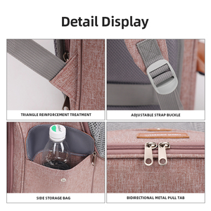 Ba lô du lịch cho mèo và chó nhỏ YBtoopet, dung tích lớn, thoáng khí, dễ mang theo - Product Image 3