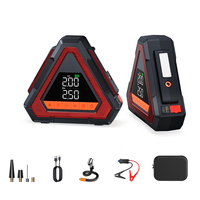 Démarreur de voiture 60000mAh 12V/24V, courant de démarrage 3600A, courant de crête 3600A, booster de batterie portable d'urgence pour camion et moto