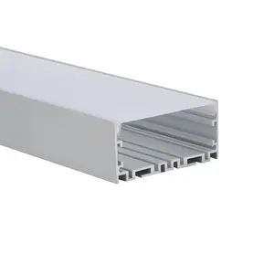 KN36 משטח 75*35mm מושעה alu profil ערוץ extruded דיור עבור תלוי ליניארי מנורת רצועות אור אלומיניום led פרופיל