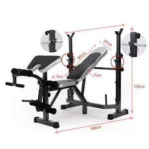 Barbell Rack Bar Pad tấm cổ áo Barbell Squat Pad giường Barbell băng ghế dự bị chất lượng cao đa chức năng trọng lượng đào tạo băng ghế dự bị - Product Image 3