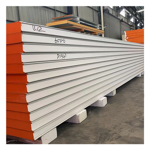 Thickness 30-200mm <strong>SIPS</strong> <strong>Building</strong> Insulation Board Polyurethane EPS Sandwich Cold Room Storage Panel - Product Image 5