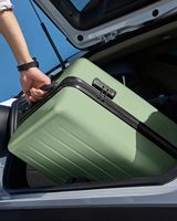 Bagage à main de 20 pouces, valises à bagages personnalisées approuvées par la compagnie aérienne avec roues, bagage léger avec serrure TSA